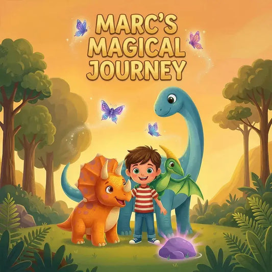 Dinosaur Magical Journey Book